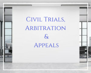 Civil Trials, Arbitration and Appeals