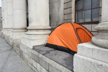 Homeless people an the law