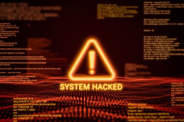 photo with words system hacked; business law