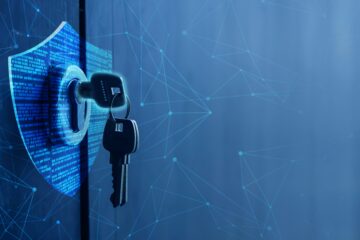 Photo of keys in a lock; cyber attack; orange county business lawyer